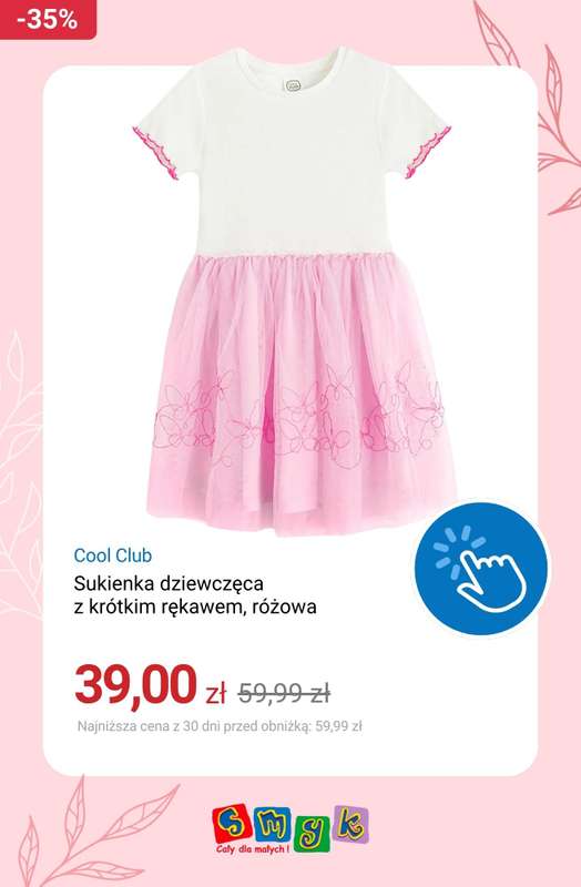 Smyk - gazetka promocyjna Do -50% wyprzedaż dla dziewczynek od czwartku 14.05  - strona 2