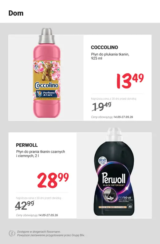 Rossmann - gazetka promocyjna MEGA PROMOCJE od czwartku 14.05 do środy 20.05 - strona 11