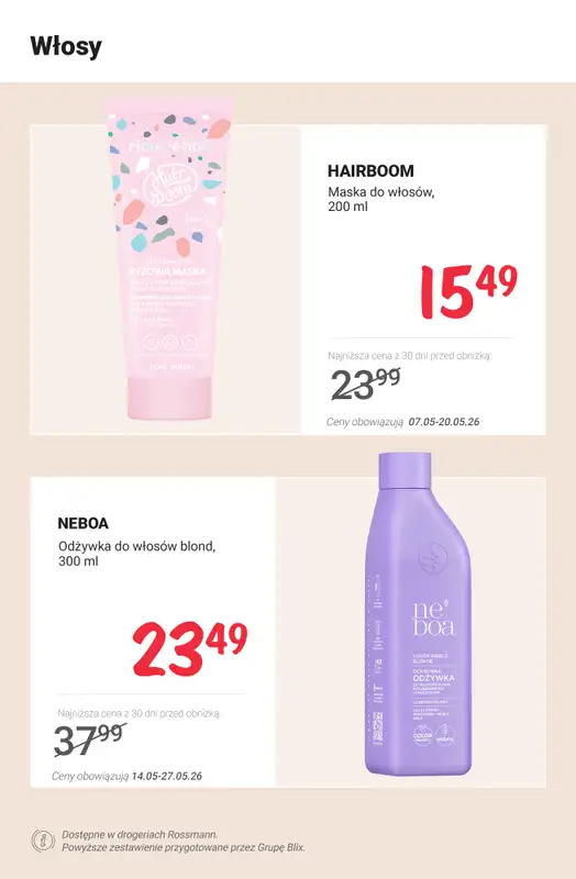 Rossmann - gazetka promocyjna MEGA PROMOCJE od czwartku 14.05 do środy 20.05 - strona 6