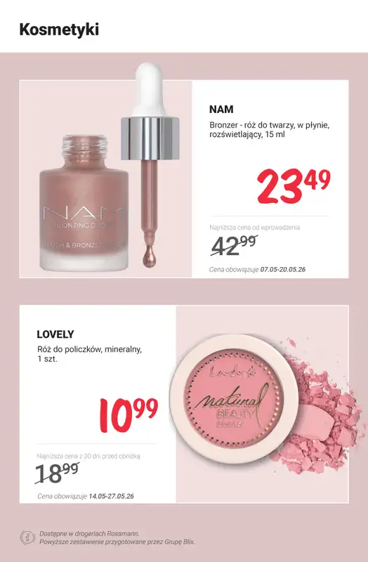 Rossmann - gazetka promocyjna MEGA PROMOCJE od czwartku 14.05 do środy 20.05 - strona 2