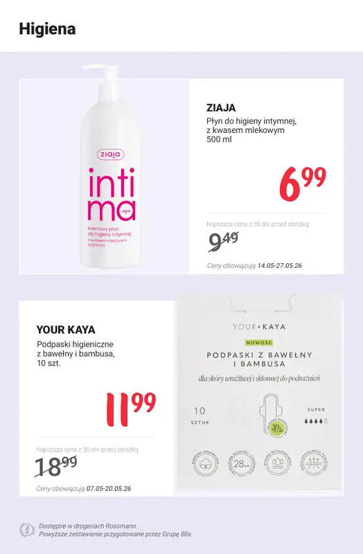 Rossmann - gazetka promocyjna MEGA PROMOCJE od czwartku 14.05 do środy 20.05 - strona 9