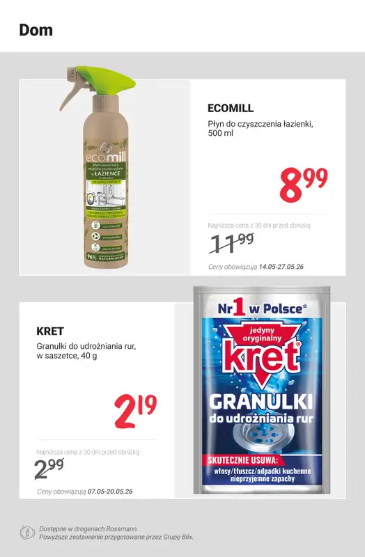 Rossmann - gazetka promocyjna MEGA PROMOCJE od czwartku 14.05 do środy 20.05 - strona 12