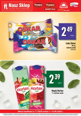 Delikatesy Sezam - gazetka promocyjna Billboard od poniedziałku 01.06 do poniedziałku 15.06