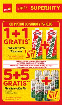 POLOmarket - gazetka promocyjna Super hity na weekend od piątku 15.05 do soboty 16.05