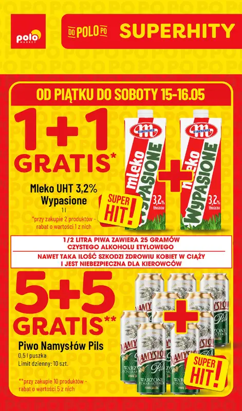 POLOmarket - gazetka promocyjna Super hity na weekend  