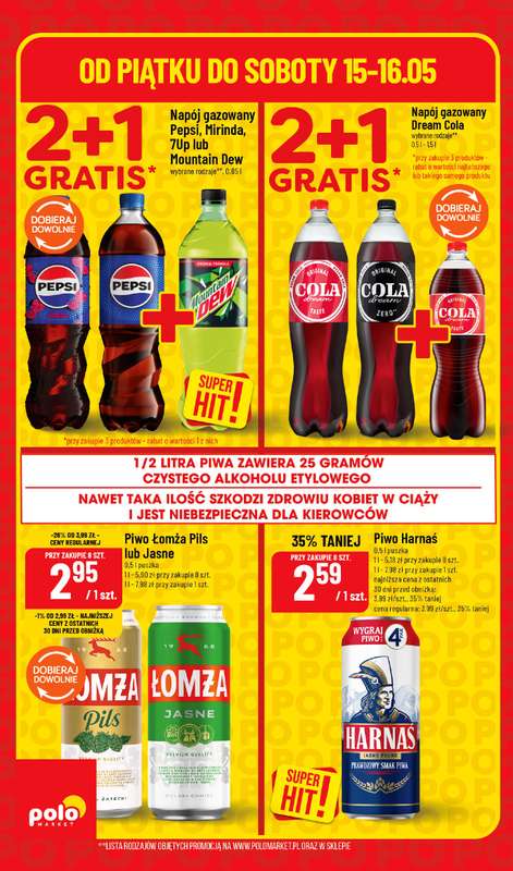 POLOmarket - gazetka promocyjna Super hity na weekend od piątku 15.05 do soboty 16.05 - strona 4