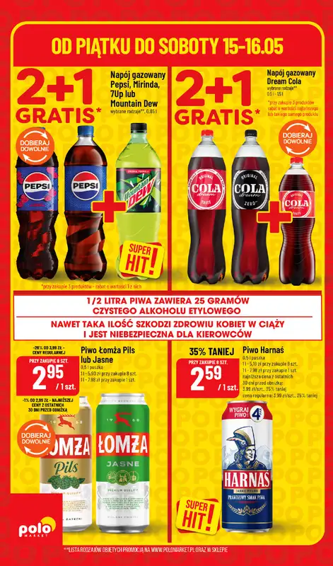 POLOmarket - gazetka promocyjna Super hity na weekend od piątku 15.05 do soboty 16.05 - strona 4