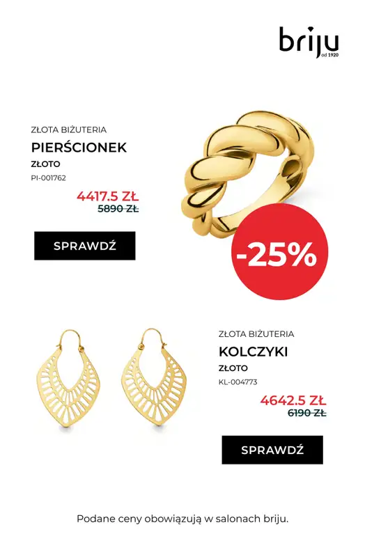 Dzień Matki - gazetka promocyjna Briju I Dzień Mamy od wtorku 12.05 do środy 27.05 - strona 12