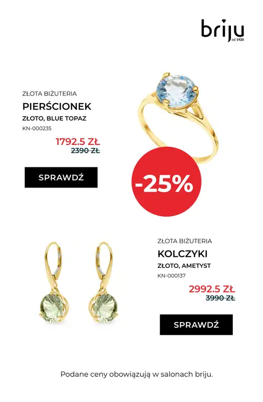 Dzień Matki - gazetka promocyjna Briju I Dzień Mamy od wtorku 12.05 do środy 27.05 - strona 10