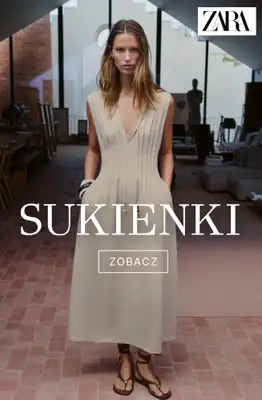 Zara - gazetka promocyjna Modne sukienki na lato od czwartku 14.05 