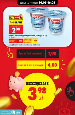 Biedronka - gazetka promocyjna Przeliczamy promocje! od czwartku 14.05 do soboty 16.05 - strona 2