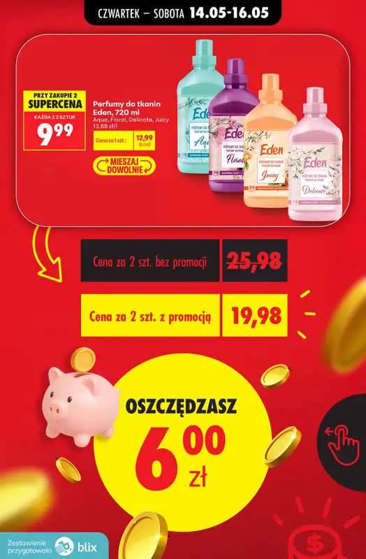 Biedronka - gazetka promocyjna Przeliczamy promocje! od czwartku 14.05 do soboty 16.05 - strona 8