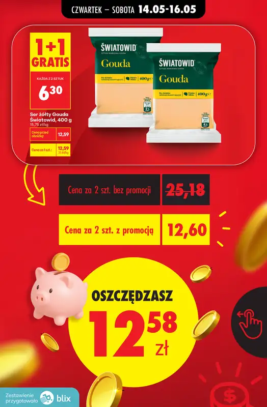 Biedronka - gazetka promocyjna Przeliczamy promocje! od czwartku 14.05 do soboty 16.05 - strona 6