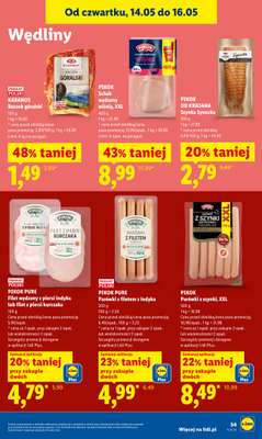 Lidl - gazetka promocyjna Oferta od czwartku od czwartku 14.05 do soboty 16.05 - strona 59