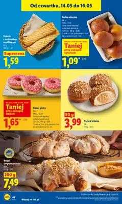 Lidl - gazetka promocyjna Oferta od czwartku od czwartku 14.05 do soboty 16.05 - strona 48