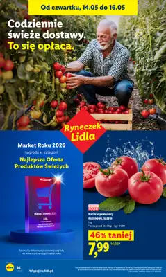 Lidl - gazetka promocyjna Oferta od czwartku od czwartku 14.05 do soboty 16.05 - strona 38