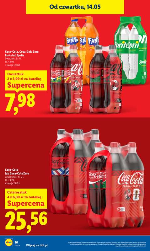 Lidl - gazetka promocyjna Oferta od czwartku od czwartku 14.05 do soboty 16.05 - strona 16