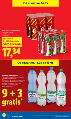 Lidl - gazetka promocyjna Oferta od czwartku od czwartku 14.05 do soboty 16.05 - strona 14