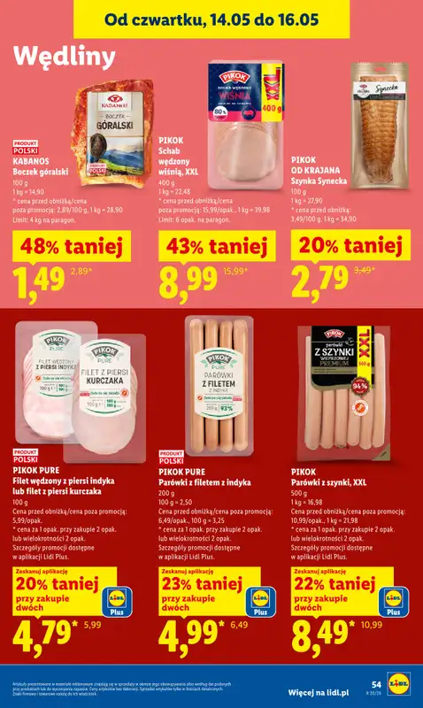 Lidl - gazetka promocyjna Oferta od czwartku od czwartku 14.05 do soboty 16.05 - strona 59