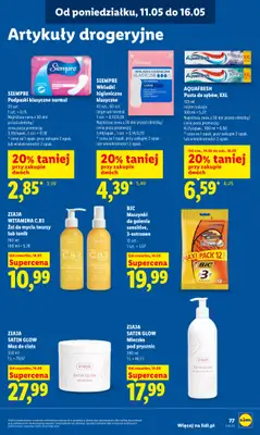 Lidl - gazetka promocyjna Oferta od czwartku od czwartku 14.05 do soboty 16.05 - strona 85