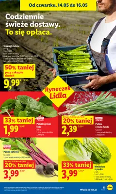 Lidl - gazetka promocyjna Oferta od czwartku od czwartku 14.05 do soboty 16.05 - strona 39