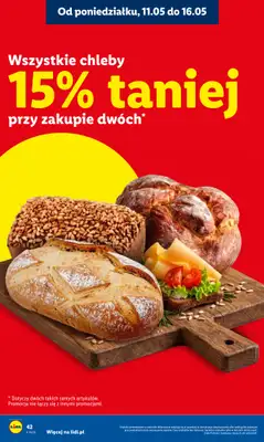 Lidl - gazetka promocyjna Oferta od czwartku od czwartku 14.05 do soboty 16.05 - strona 46