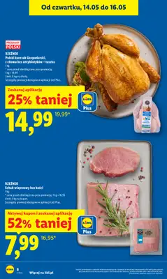 Lidl - gazetka promocyjna Oferta od czwartku od czwartku 14.05 do soboty 16.05 - strona 8