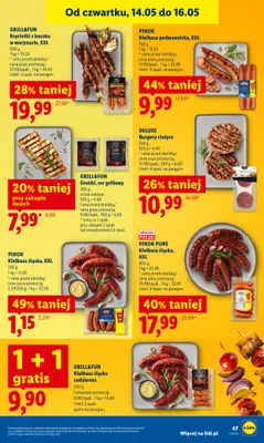 Lidl - gazetka promocyjna Oferta od czwartku od czwartku 14.05 do soboty 16.05 - strona 51