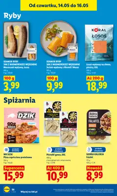 Lidl - gazetka promocyjna Oferta od czwartku od czwartku 14.05 do soboty 16.05 - strona 62