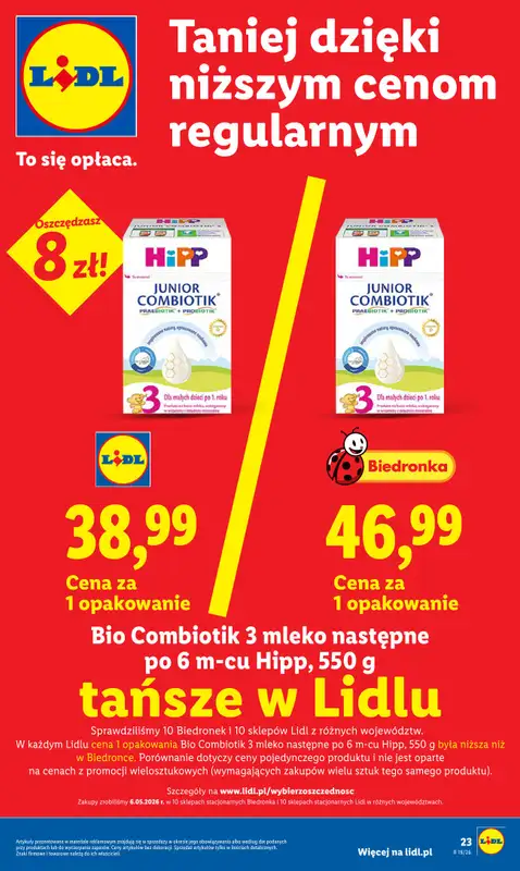 Lidl - gazetka promocyjna Oferta od czwartku od czwartku 14.05 do soboty 16.05 - strona 23