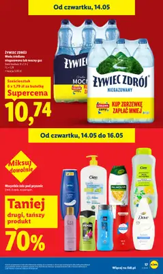 Lidl - gazetka promocyjna Oferta od czwartku od czwartku 14.05 do soboty 16.05 - strona 17