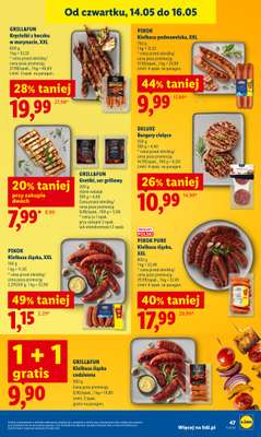 Lidl - gazetka promocyjna Oferta od czwartku od czwartku 14.05 do soboty 16.05 - strona 51