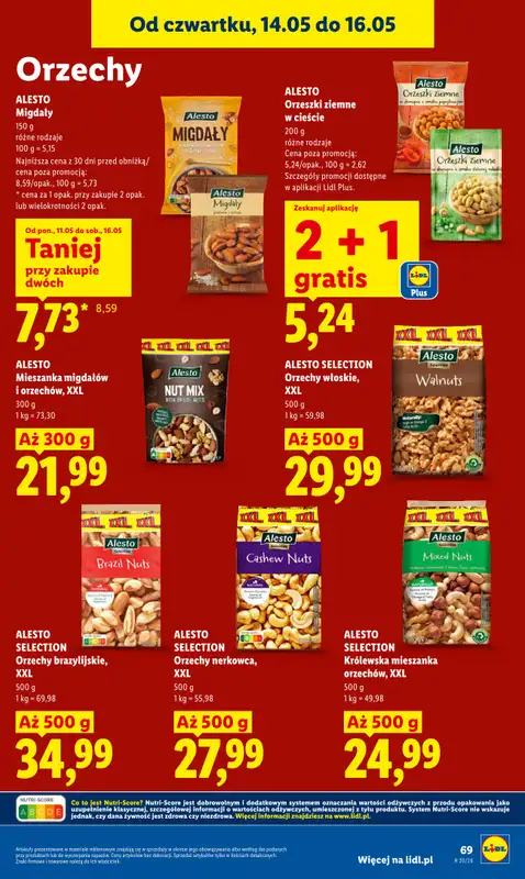 Lidl - gazetka promocyjna Oferta od czwartku od czwartku 14.05 do soboty 16.05 - strona 77