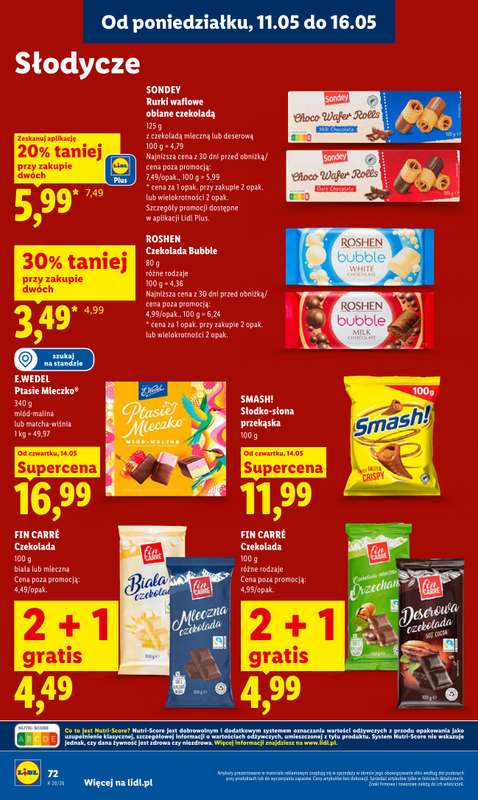 Lidl - gazetka promocyjna Oferta od czwartku od czwartku 14.05 do soboty 16.05 - strona 80