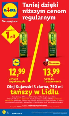 Lidl - gazetka promocyjna Oferta od czwartku od czwartku 14.05 do soboty 16.05 - strona 20