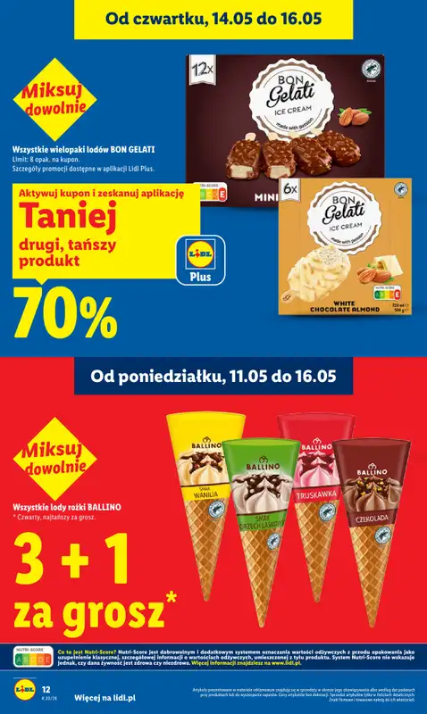 Lidl - gazetka promocyjna Oferta od czwartku od czwartku 14.05 do soboty 16.05 - strona 12