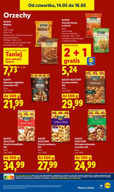 Lidl - gazetka promocyjna Oferta od czwartku od czwartku 14.05 do soboty 16.05 - strona 77