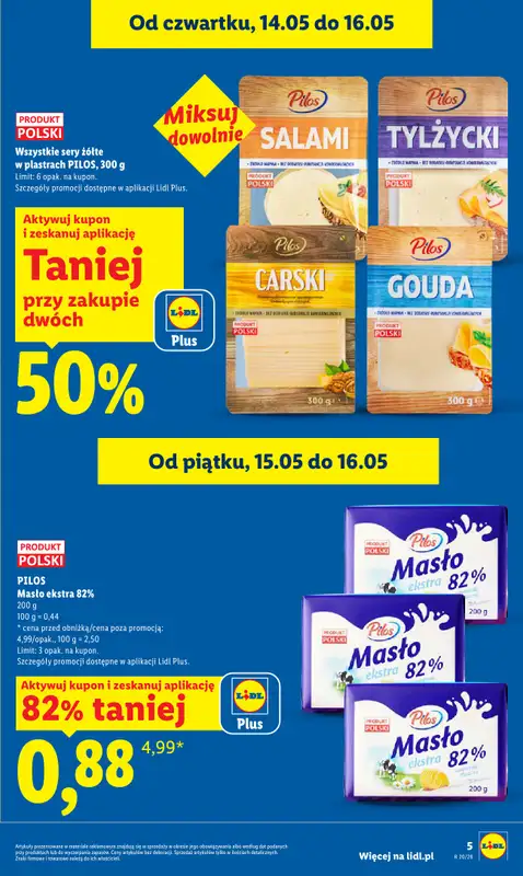 Lidl - gazetka promocyjna Oferta od czwartku od czwartku 14.05 do soboty 16.05 - strona 5
