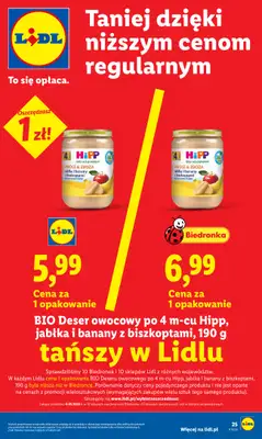 Lidl - gazetka promocyjna Oferta od czwartku od czwartku 14.05 do soboty 16.05 - strona 25