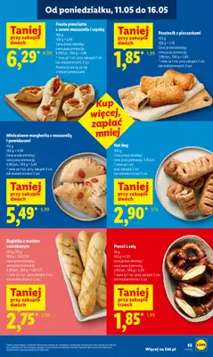Lidl - gazetka promocyjna Oferta od czwartku od czwartku 14.05 do soboty 16.05 - strona 49