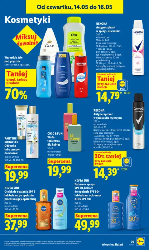 Lidl - gazetka promocyjna Oferta od czwartku od czwartku 14.05 do soboty 16.05 - strona 87