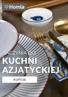 Homla - gazetka promocyjna Naczynia do kuchni azjatyckiej od czwartku 14.05 