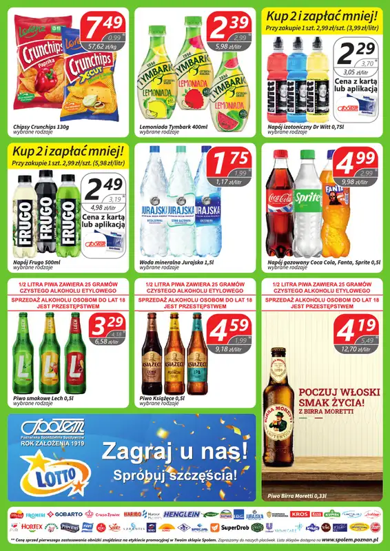 Społem - Blisko i Korzystnie - gazetka promocyjna Gazetka PSS Poznań od poniedziałku 18.05 do niedzieli 07.06 - strona 7
