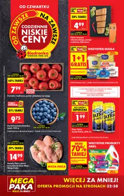 Biedronka - gazetka promocyjna Od czwartku od czwartku 14.05 do środy 20.05
