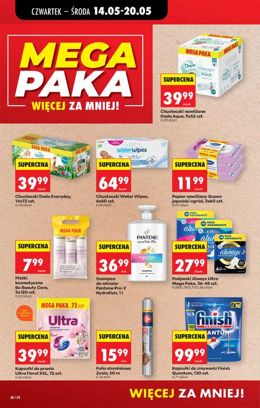 Biedronka - gazetka promocyjna Od czwartku od czwartku 14.05 do środy 20.05 - strona 56