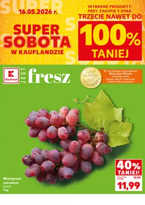 Kaufland - gazetka promocyjna Oferta Kaufland - SUPER SOBOTA od soboty 16.05 do soboty 16.05 - strona 2
