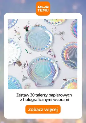 Temu - gazetka promocyjna Akcesoria na wydarzenia i imprezy od czwartku 14.05 do poniedziałku 25.05 - strona 6