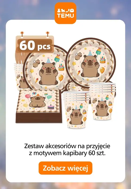 Temu - gazetka promocyjna Akcesoria na wydarzenia i imprezy od czwartku 14.05 do poniedziałku 25.05 - strona 2