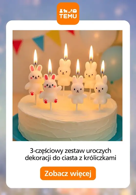 Temu - gazetka promocyjna Akcesoria na wydarzenia i imprezy od czwartku 14.05 do poniedziałku 25.05 - strona 8