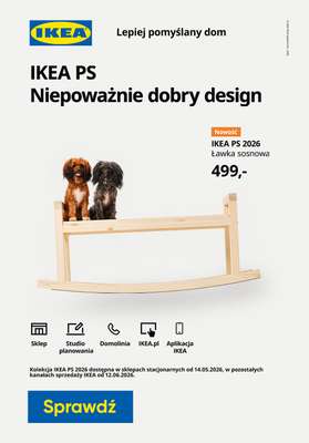 IKEA - gazetka promocyjna Niepoważnie dobry design od czwartku 14.05 do wtorku 30.06
